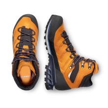 Mammut Hiking Shoes Kento Advanced High GTX (Mountain Boots with limited crampon compatibility, waterproof) yellow/black Men